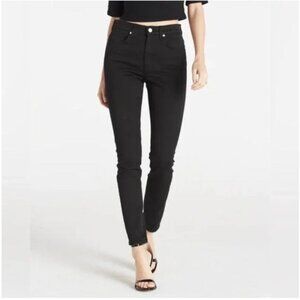 CQY black Palme high rise Skinny Jeans 25